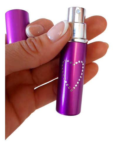 Kit Defensa Personal Mujer Llavero Gato Manopla Gas Pimienta Gas Violeta Violeta