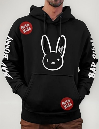 Polera Sudadera Bad Bunny