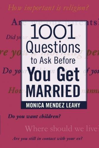 1001 Preguntas Para Hacer Antes De Casarse