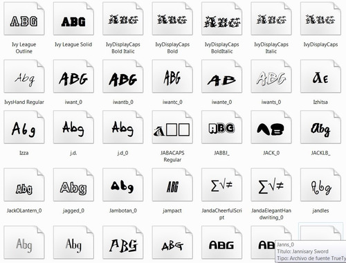 26000 Mega Pack Fuentes Vectores Para Corel Photoshop Etc