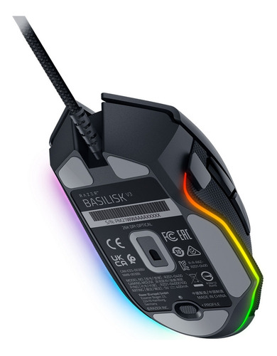Mouse Razer Basilisk V3 Com Fio - Rz0104000100 Cor Preto