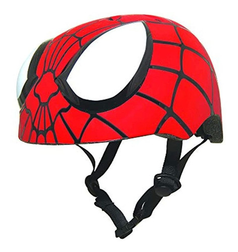 Casco Con Diseño De Spiderman