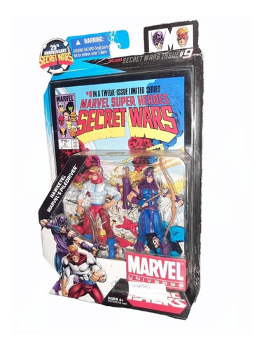 Marvel Universe: Comic Pack Hawkeye & Marvel's Piledriver