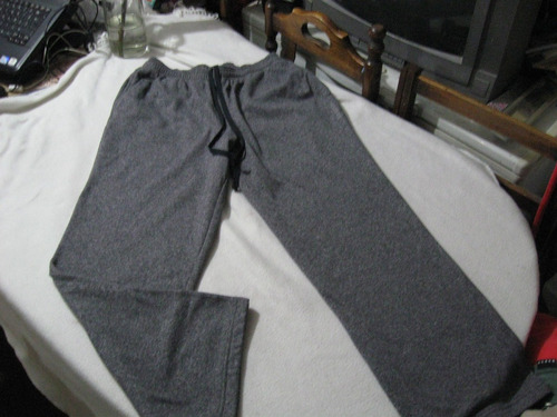 Pantalon De Buzo Reebok Talla S Color Gris Impecable