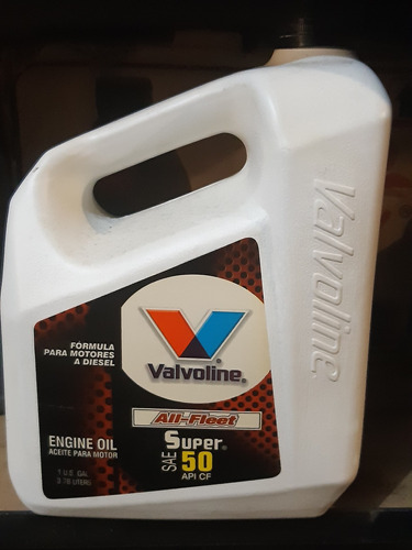 Aceite Diesel Sae 50 Galón Valvoline