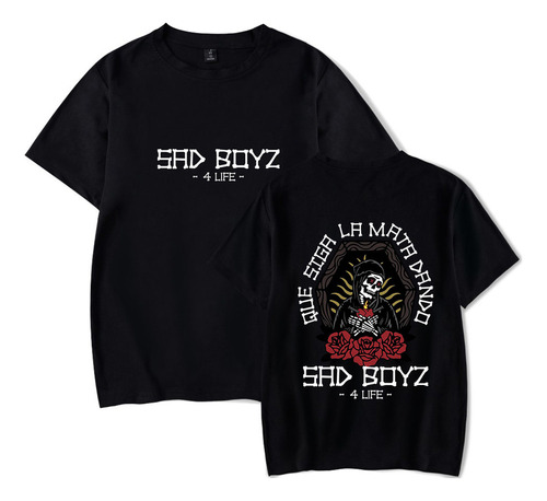 Playera Merch Junior H Sad Boyz, Nuevo Logo En Verano