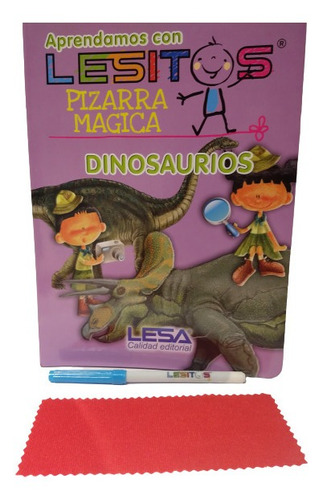 Libro Dinosaurios Pizarra- Hojas Duras