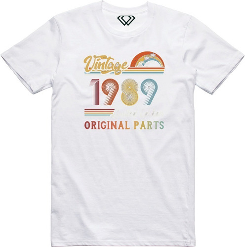 Playera T-shirt Vintage 1989 Edición Limitada Born