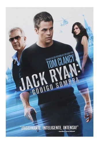 Jack Ryan Codigo Sombra Kevin Costner Pelicula Dvd