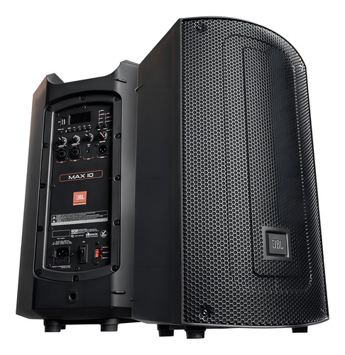 Caixa Jbl Ativa Max10 250w Rms 10 Bluetooth/usb 127/220v Cor Preto