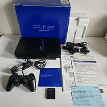 Comprar Playstation 2 Fat Completa En Caja Scph-10000 - Ps2 Negro