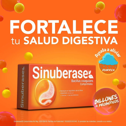 Sinuberase Comprimidos Con 48