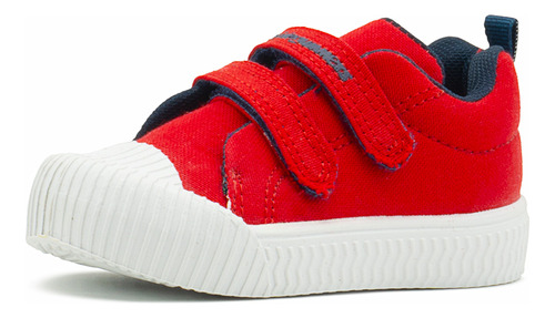 Tenis Bubble Gummers® Para Niño Contactel Color Rojo/marino