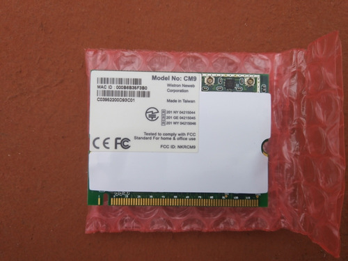 Wifi Minipci Atheros Wistron Cm9-gp 100 Mw 802.11a/b/g T