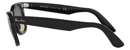 Lentes De Sol Rb2140 Wayfarer 901/32 - Talle M Estándar Gris Degrade Gris Negro Negro