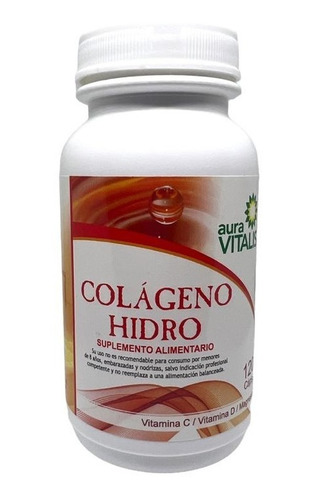 Colageno Hidro Vitamina C D Magnesio X120 Caps
