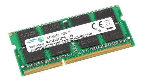 Memoria RAM color verde 8GB 1 Samsung M471B1G73BH0-YK0