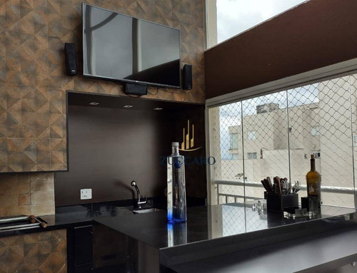 Cobertura Na Vila Augusta 204m², Condomínio Supera, 3 Dormitórios, 2 Suítes, 5 Vagas Cobertas. - Co0128