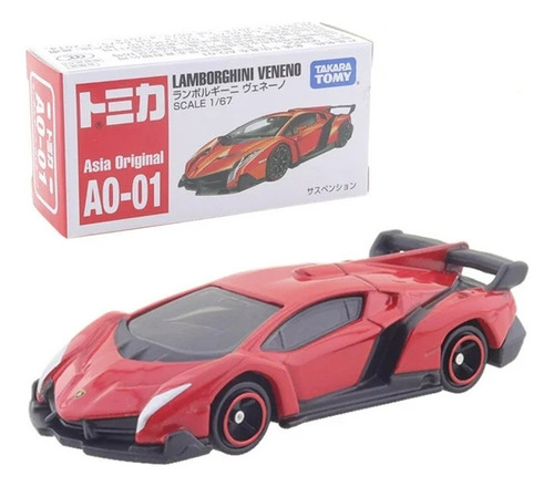 Takara Tomy Tomica Asia Original Ao-01 Lamborghini Veneno 