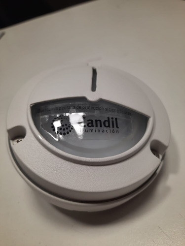 Imagen 2 de 6 de Aplique Ext. Pared Piso Led Sason C/ Visera Candil Negro