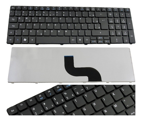 Teclado Para Notebook Compatível Com Acer Aspire 5750z-4623