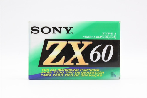 Cassettes Sony Zx 60 Minutos