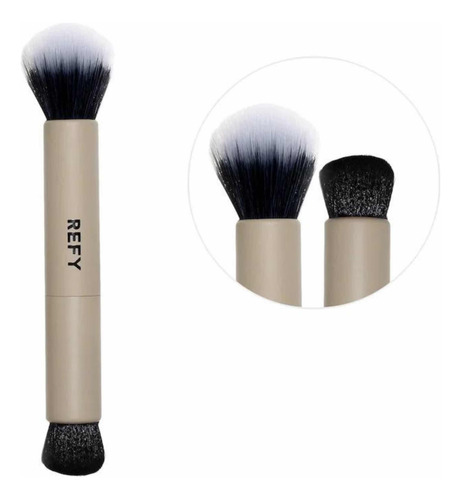 Refy Brocha De Maquillaje DĂșo Face Brush Multiusos Original