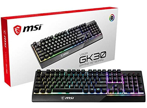 Msi Gaming Retroiluminado Rgb Teclas De Acceso Rápido Dedica