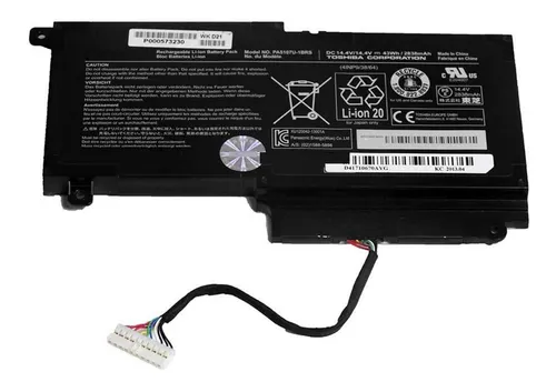 Bateria P Toshiba Satellite L55 A5226 A5234 A5278 A5284 A5284nr A5299 L55dt A5253 A5254 A5293 Pa5107u 1brs