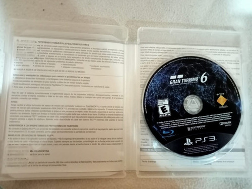 Gran Turismo 6 Play Station 3 (Usado)