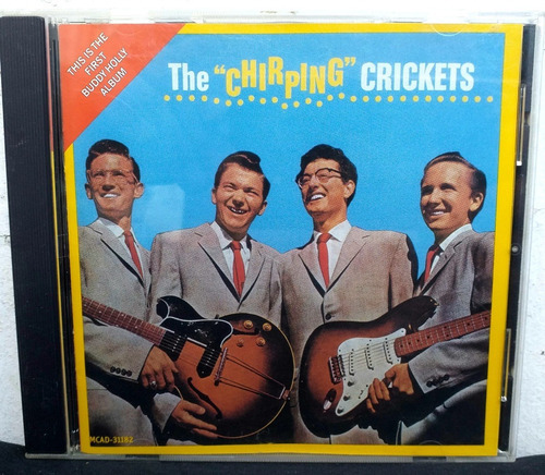 Buddy Holly - The  Chirping  Crickets (1957) - Cd Usa 1987