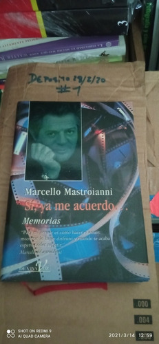 Memorias, Si Ya Me Acuerdo. Marcello Mastroianni