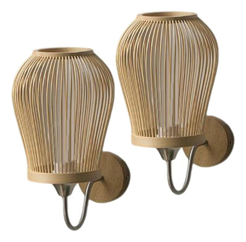 2x Aplique E27 Iluminación Básica Para Dormitorio
