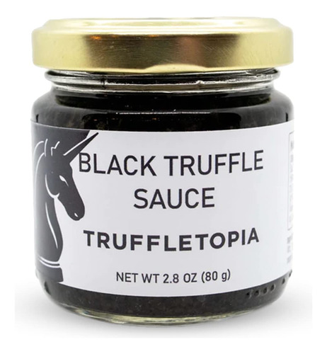 Truffletopia Salsa De Trufa Negra (2.8 Onzas)  Utiliza Trufa