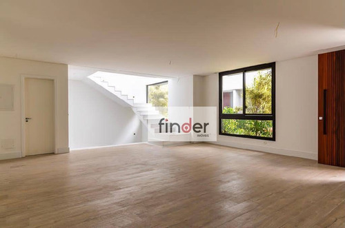 Imagem 9 de 21 de Casa Nova, Condomínio Fechado, Jardim Privativo Com Piscina, 272 M², 3 Suítes E 3 Vagas. Alameda Dos Nhambiquaras, 111 Em Região Arborizada E Segura. - Ca0957