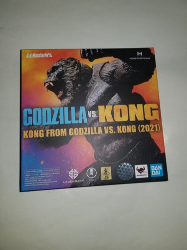 Godzilla Vs Kong S.h Monsterarts Bandai Miden 16cm