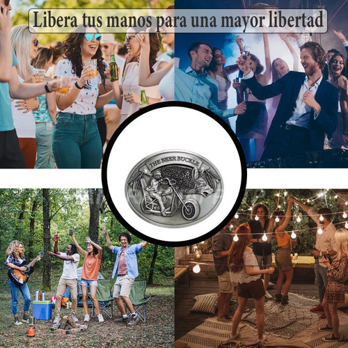 Para Hebilla De Cinturón De Cerveza Clip Para Cinturón