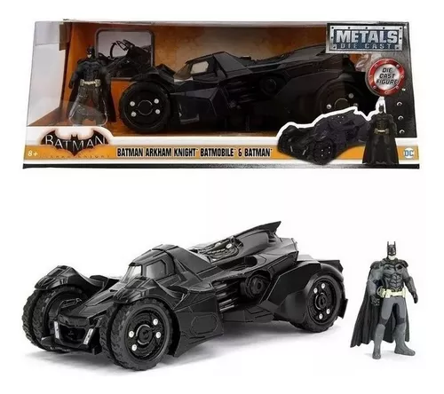 Carrinho Hotwheels Batman Batmóvel Vermelho Arkham Kinight