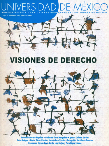 Revista Universidad De México Visiones De Derecho No. 621