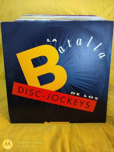 Vinilo La Batalla De Los Disc Jockeys Plastic Bertrand D2