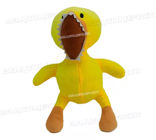 Pelúcia Pato Amarelo Rainbow Friends Roblox Boneco Yellow 30 Cm