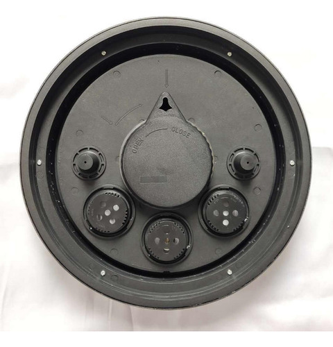 Reloj Y Termómetro Para Exteriores Con Pilas Decorativas De