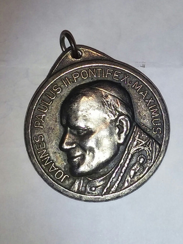 Medalla Antigua Joannes Paulus 2 Pontifex Maximus Roma Italy