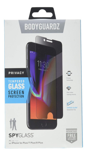 Bodyguardz Protector Pantalla Privacidad Spyglass, Contra Y