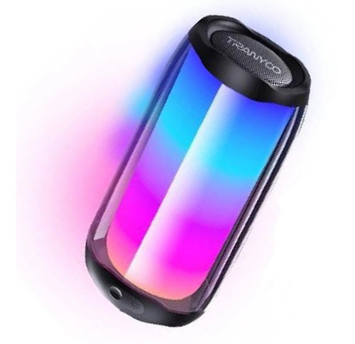 Parlante Led Multicolor Con Bluetooth, Radio, Nuevo