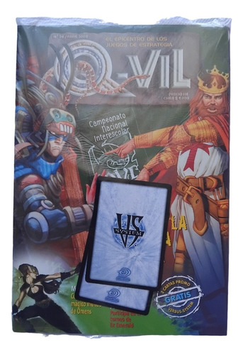 Qvil 24 Sellada. Con Dos Cartas Vs System