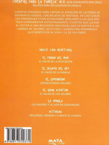 Imagen 2 de 3 de Libro.cuentos Para La Familia 2.familia, Educación Y Valores