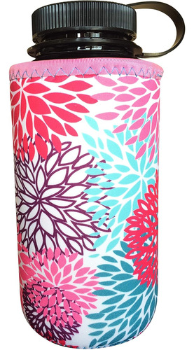 Xl #1 Neopreno 32-40 Oz Funda Enfriadora Botellas De Ag...