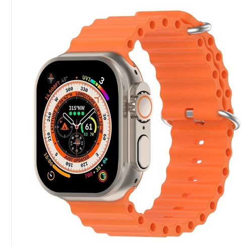 Smartwatch H11 Ultra Upgrade Hello Watch 1gb Musica New 2023 Color De La Caja Plateado