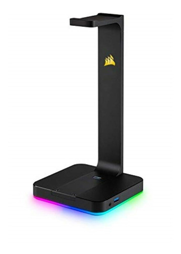 Soporte Para Auriculares Corsair Rgb Gaming Usb Dual 3.1 